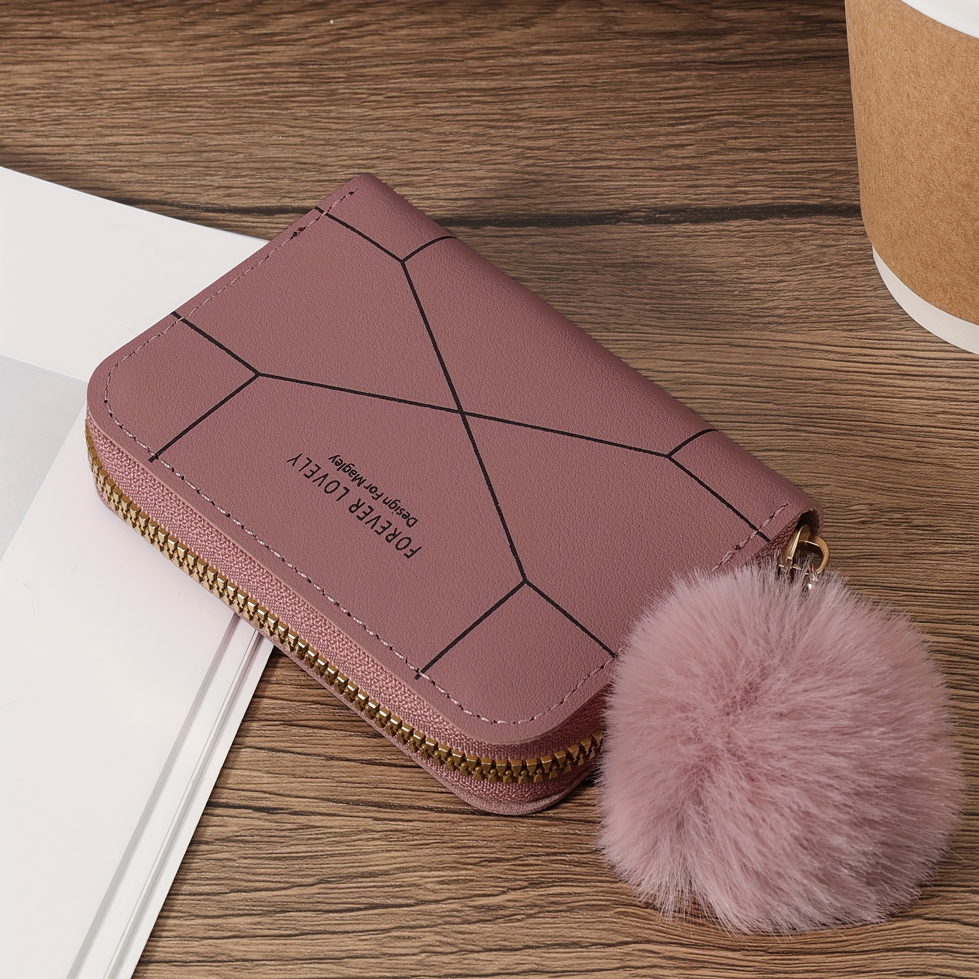 Image of High-quality Credit Card Storage Bag, Easy And Casual Multi-card Holder, Fashionable Zipper , Very Suitable For Outdoor, Travel, And Back To School