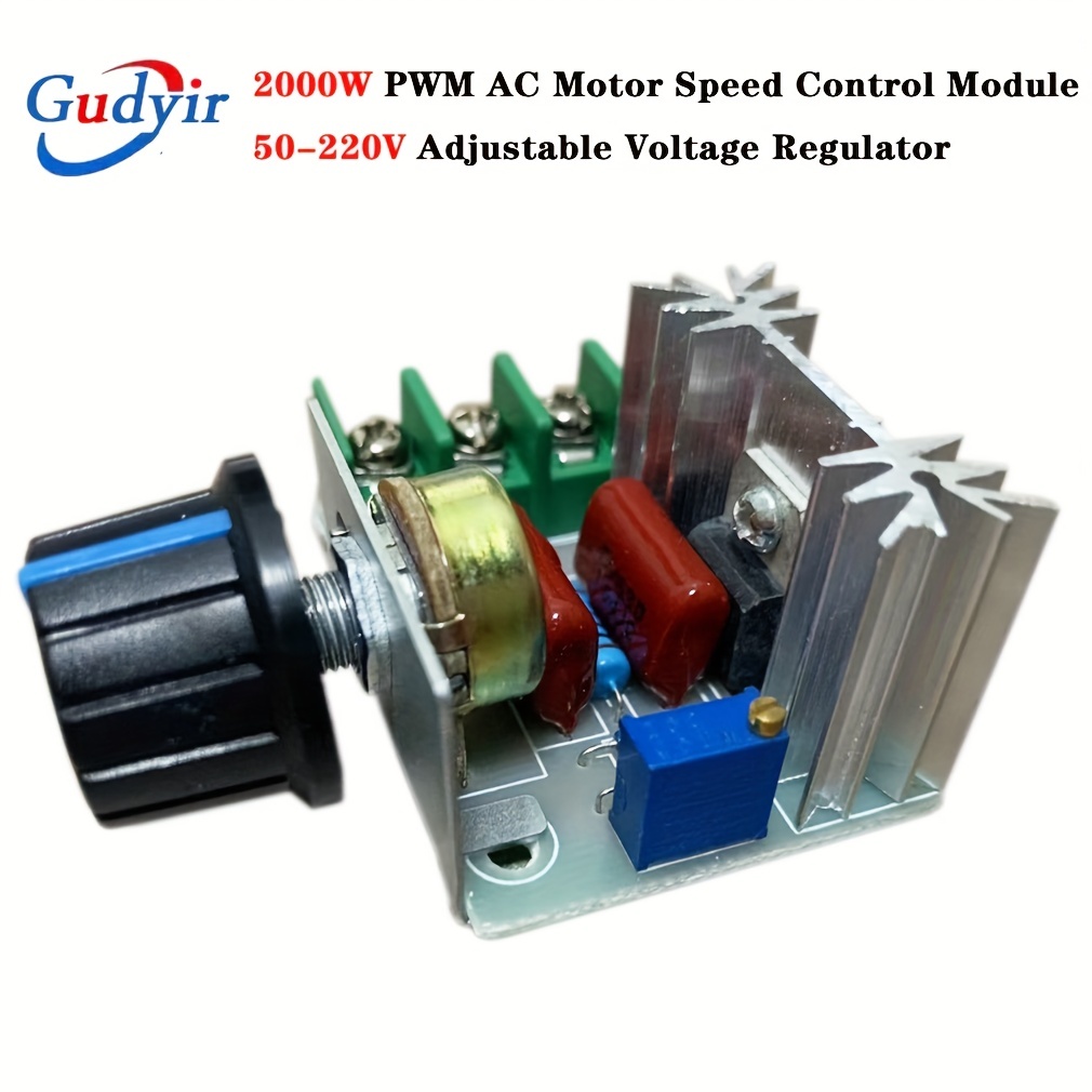 Pwm Ac Motor Speed Control Module Dimmer Speed Regulator 50 - Temu