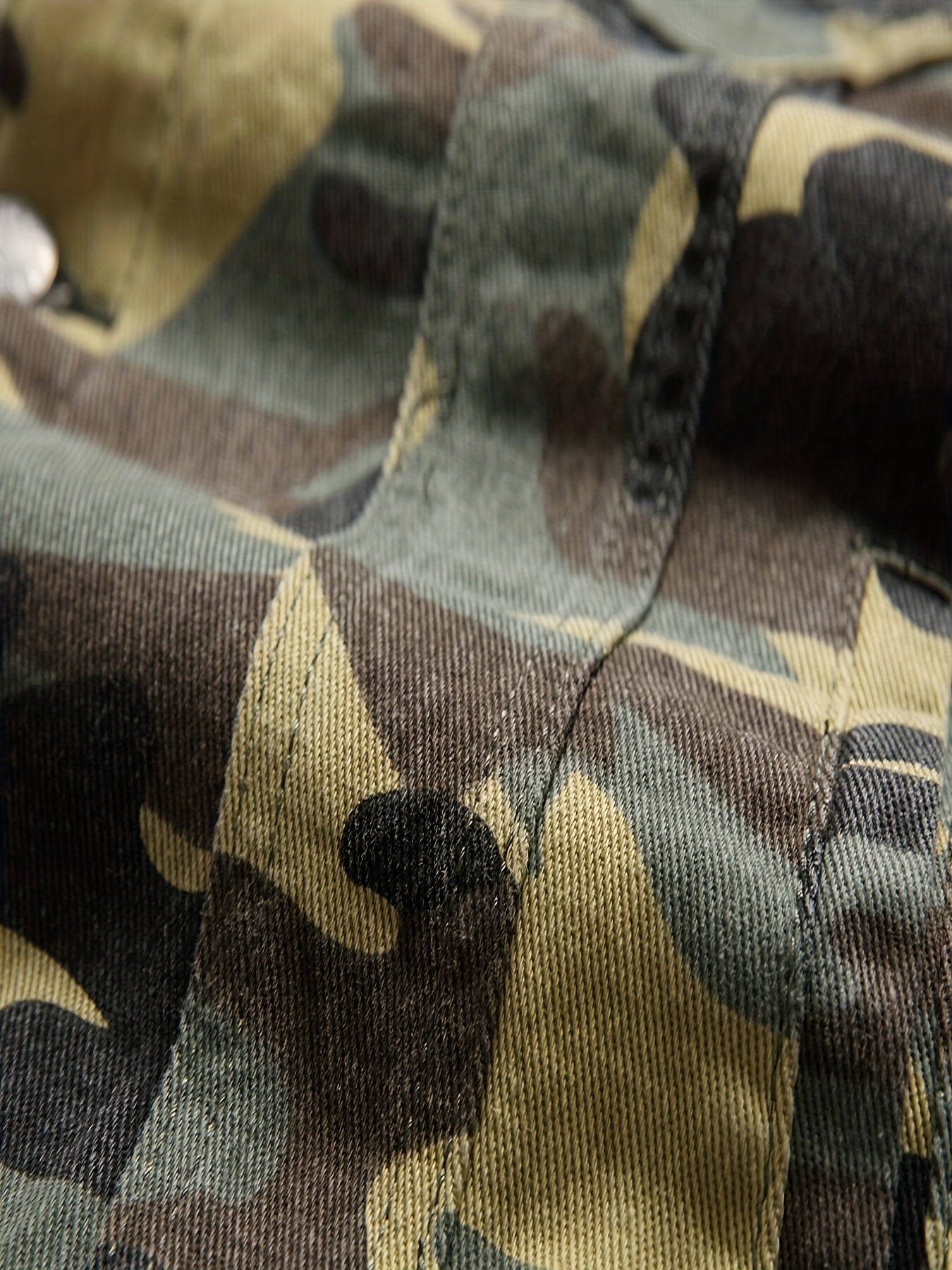 Camouflage sale denim fabric