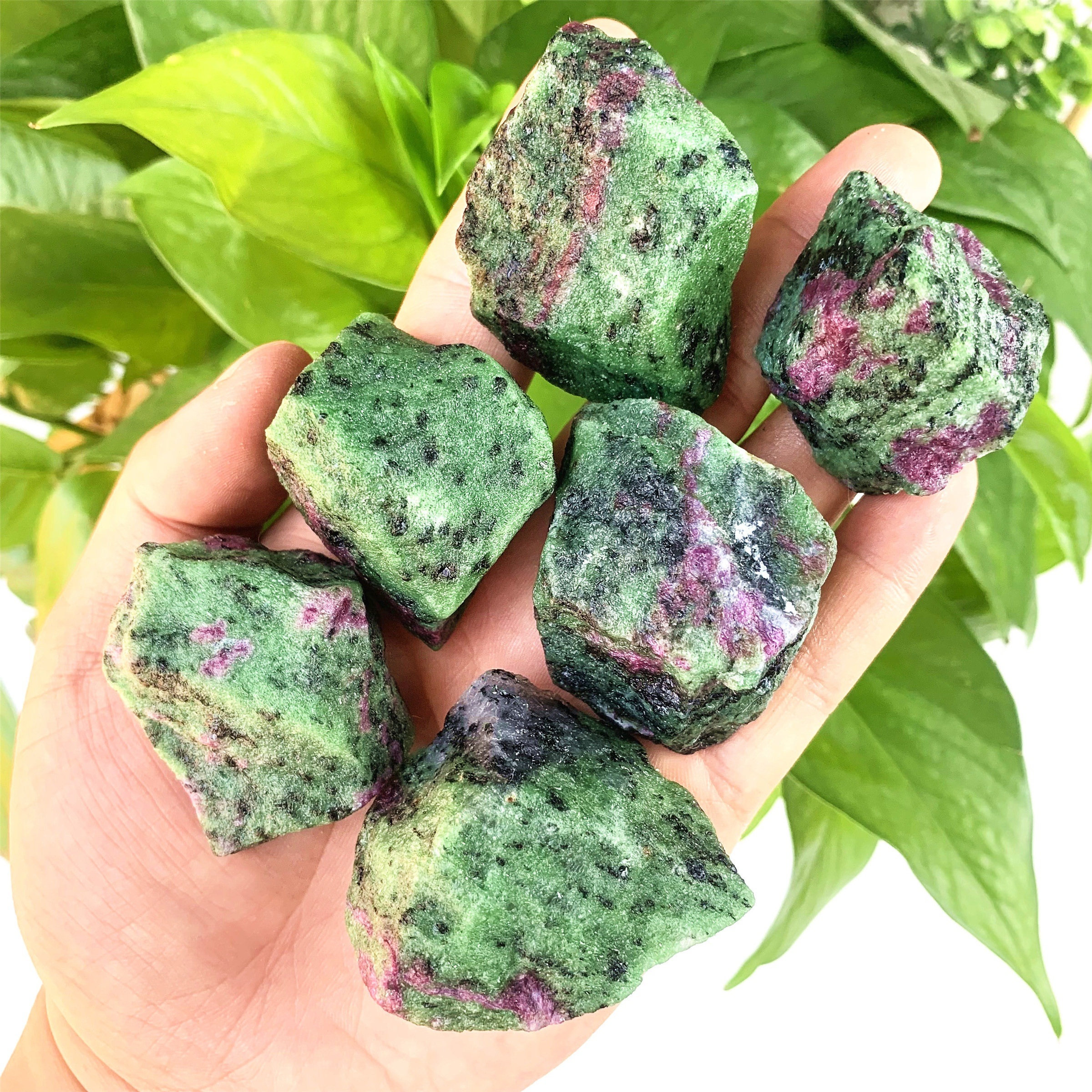 Piedra de fluorita verde cruda grande -  México