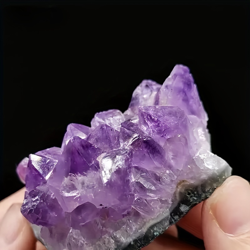 Natural Amethyst Cluster Healing Stone, Aromatherapy