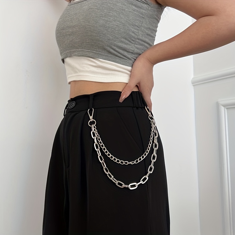 Chain Belt with Lobster Clasp Closure