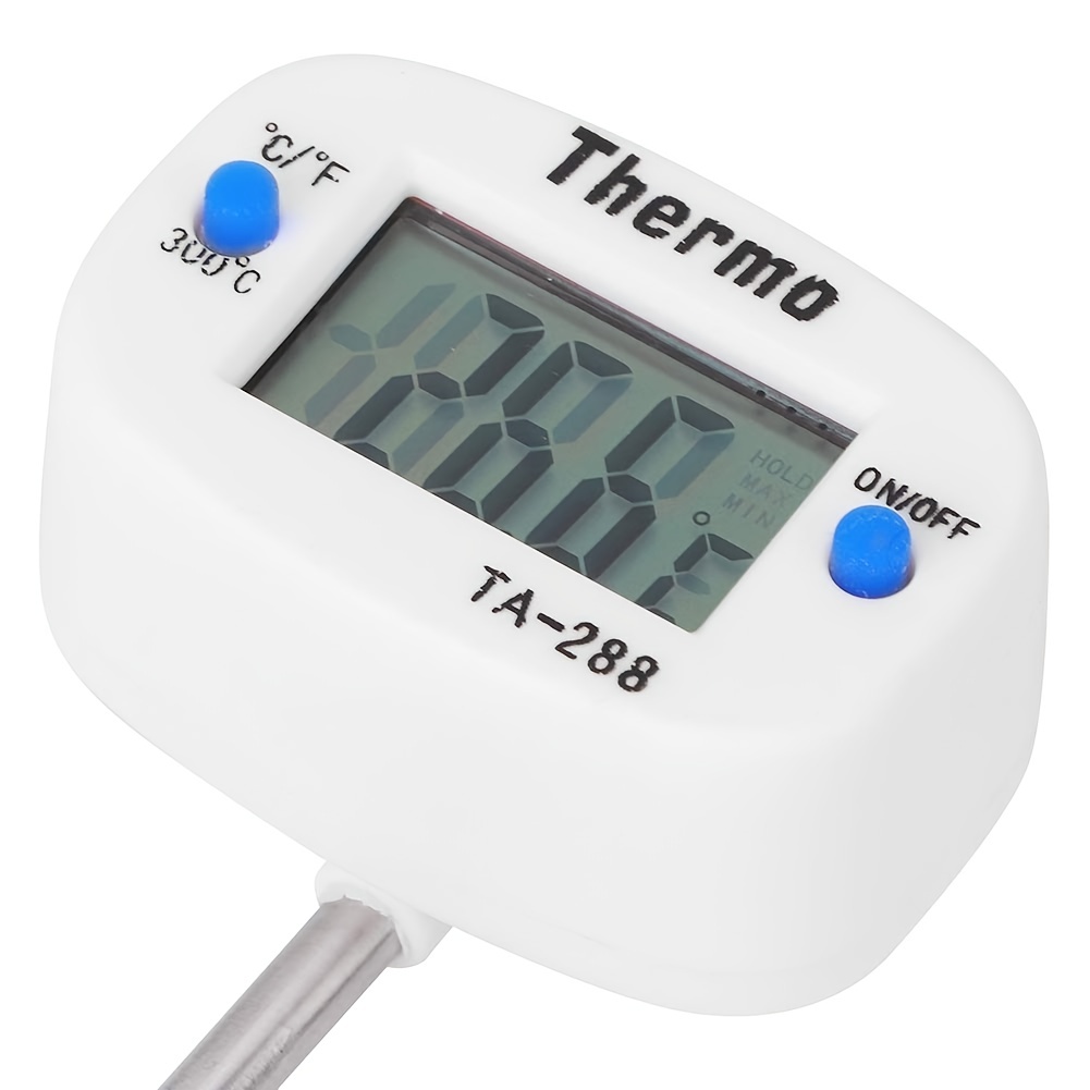 TA288 LCD Digital Food Thermometer BBQ Probe Thermometer Oven Milk