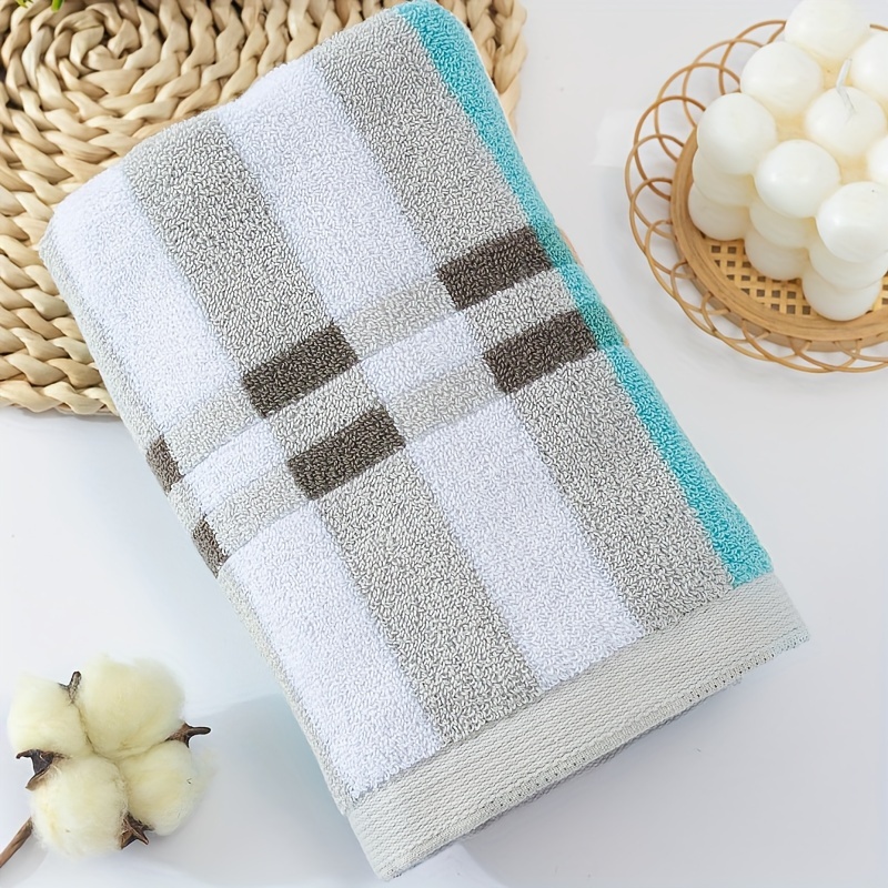 Fish Pattern Hand Towel Household Cotton Hand Towel Soft - Temu