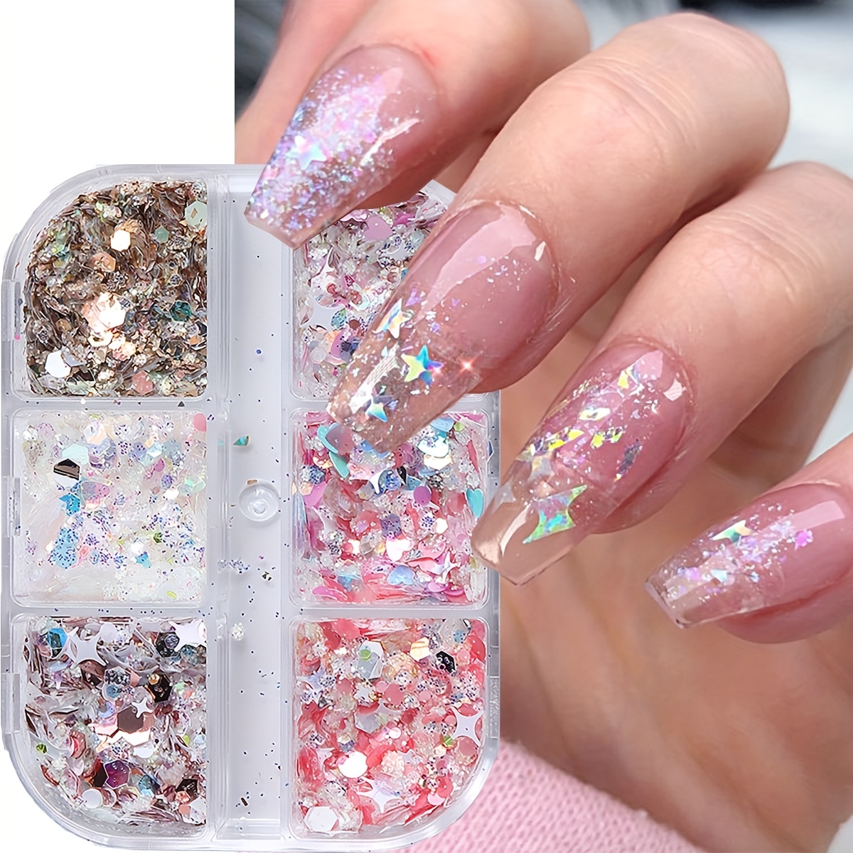 Glitter Nails You've Been Doing WRONG! How to Apply Loose Glitter, nail,  glitter, Who knew there was a 'right way' to apply loose glitter for  maximum holo rainbows???