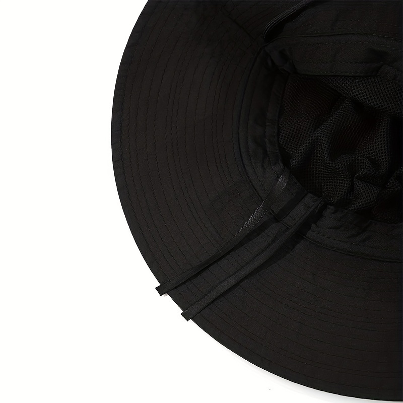 Cowboy Bucket Hat Wide Brim UV Protection Sun Hat