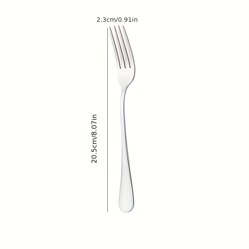 Dinner Forks Set, Forks Silverware, Stainless Steel Forks, Mirror Polished  Fruit Picks Fork Set, Small Forks For Home, Kitchen, Restaurant, Dishwasher  Safe - Temu