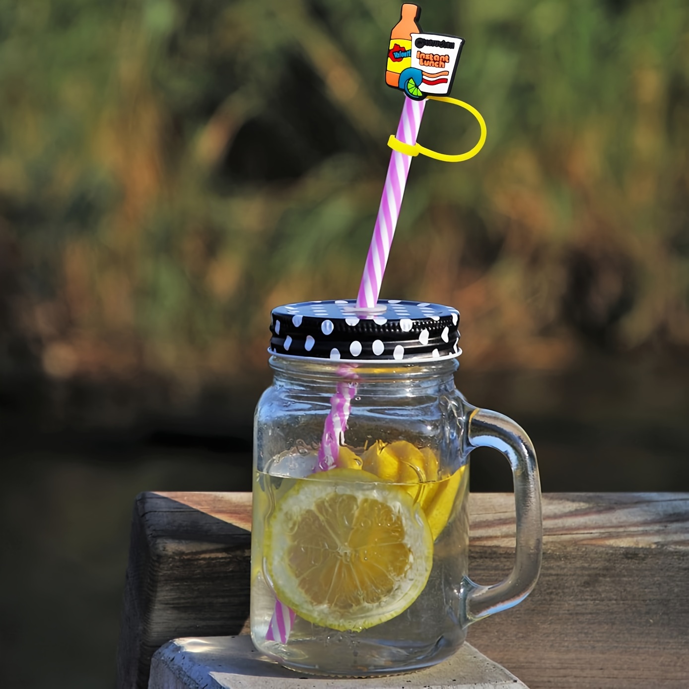 Straw Cover ,reusable Drinking Straw Lids Stanley Cup Straw Accessories  Splash Straw Protector Portable Straw Toppers Dust Straw Decoration - Temu