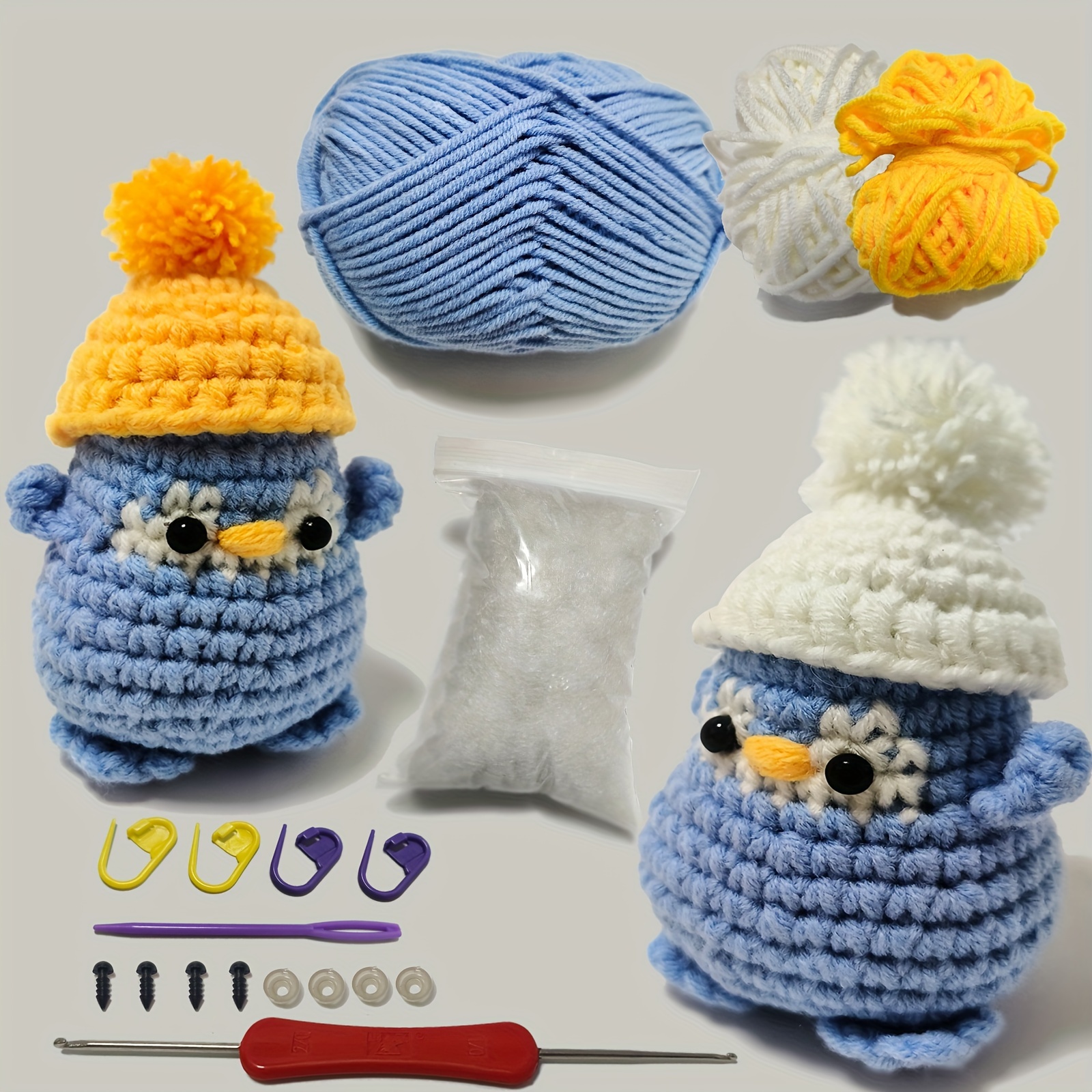 Yarn and Colors Hoshi the Penguin Crochet Pattern