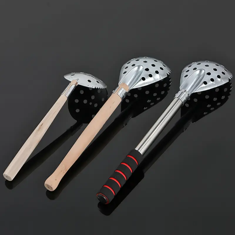 Ice Fishing Scoop Stainless Steel Ice Skimmer Toothed Scoop - Temu