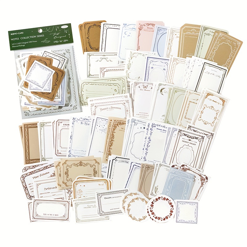 Film Frame Lace Label Material Paper Junk Journal Planner - Temu