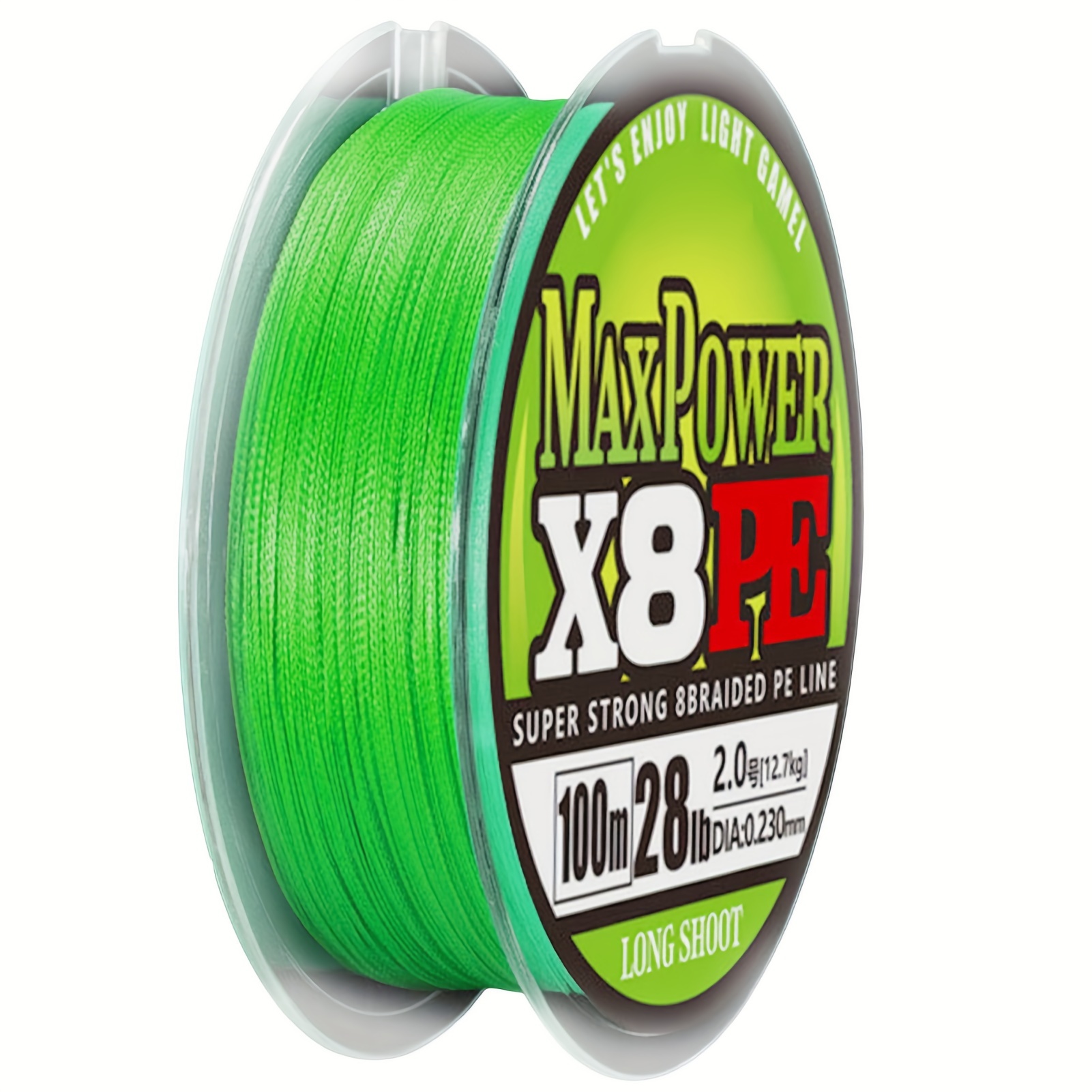 1pc Durable 8 Strands Braided Fishing Line, 100m/109yds Super Strong Wear  Resistance Fishing Line, Fishing Accessories For Saltwater Freshwater