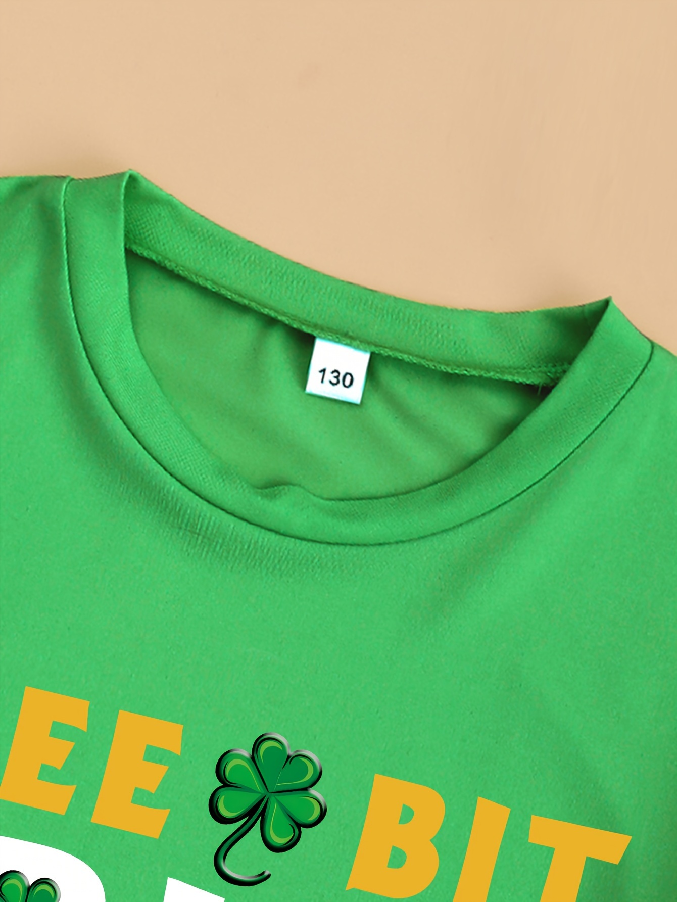 Camiseta de San Patricio para niños, color verde