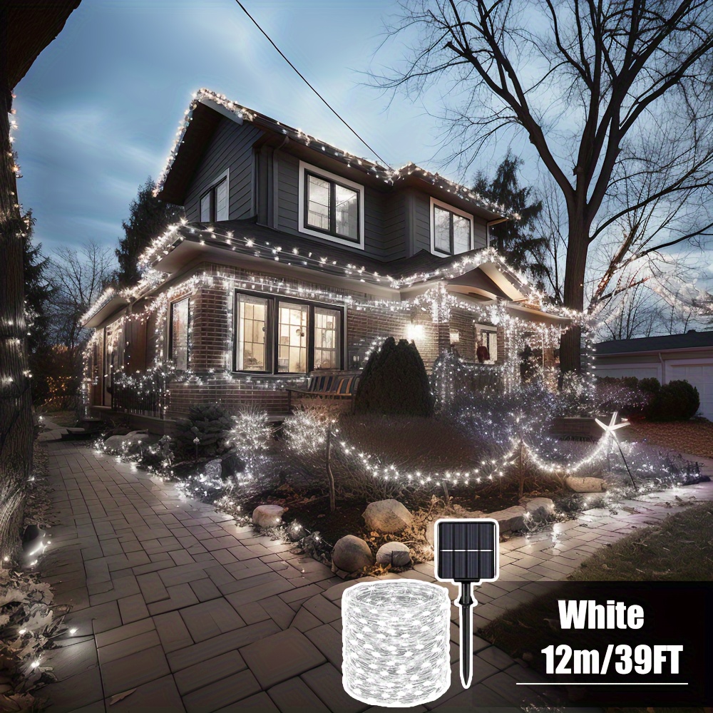 Solar christmas store projector