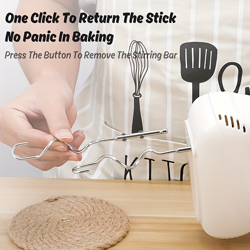 1pc Portable Mini Electric Whisk Handheld Baking Tool For Beating