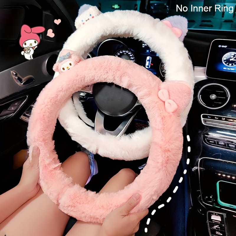 Rosa Auto Zubehör für Frauen Lenkrad Abdeckungen Innen Dekoration