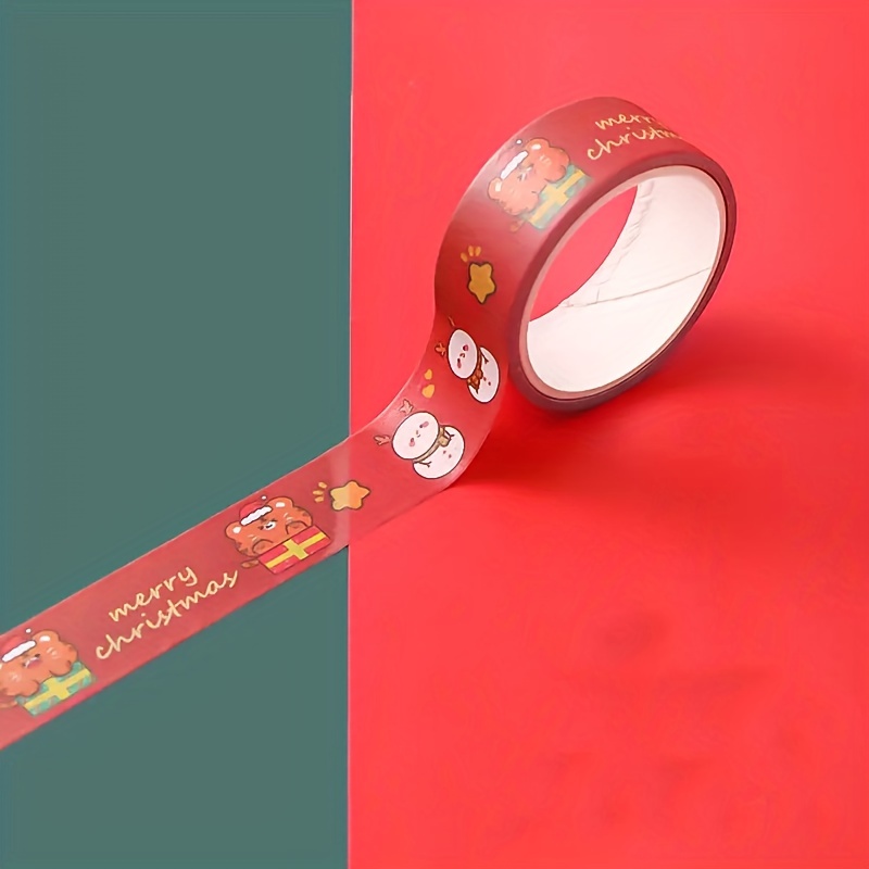 christmas decorative tape washi sticker strips for text decoration