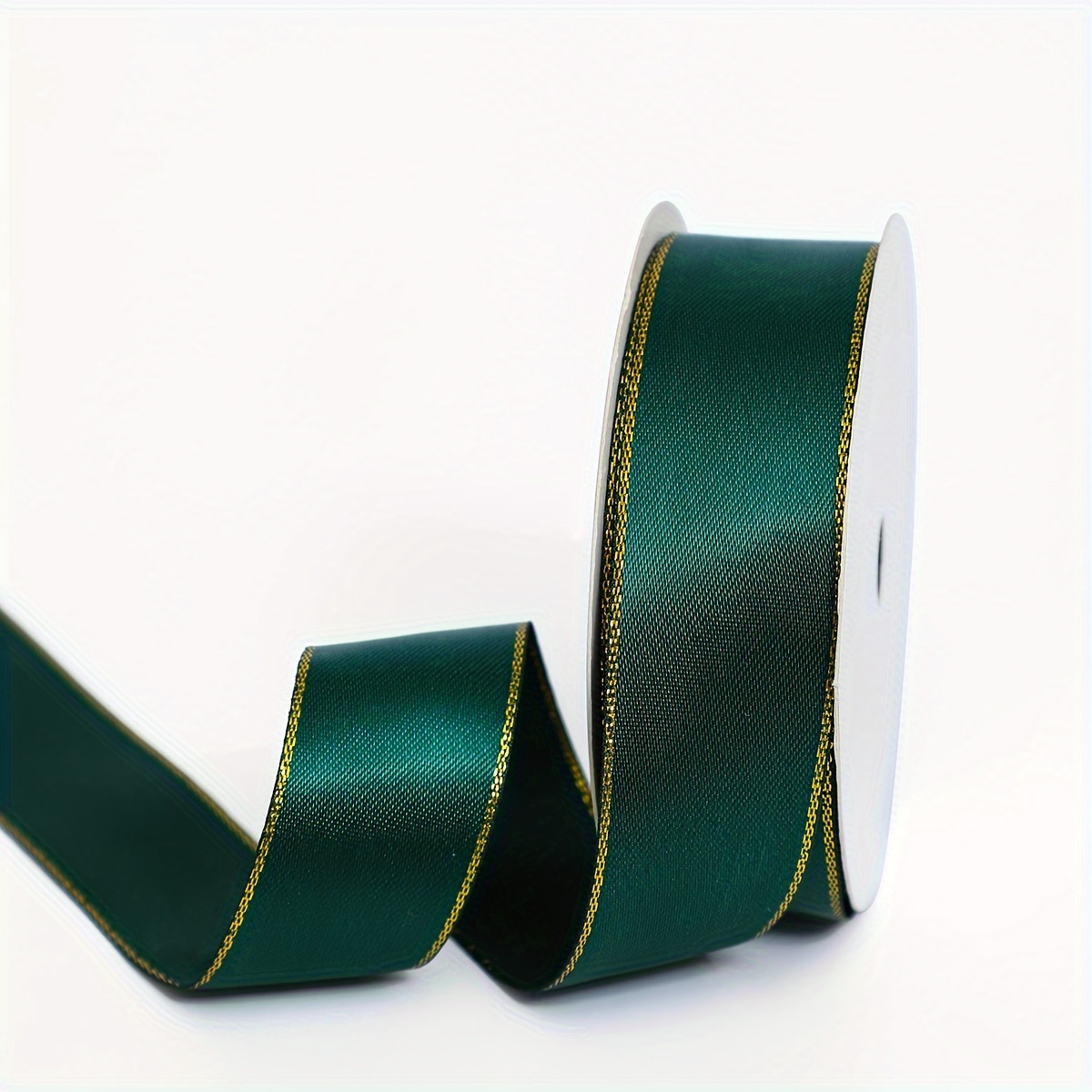 10mm Light Green Double Faced Satin Ribbon x 50 Metre Rolls!