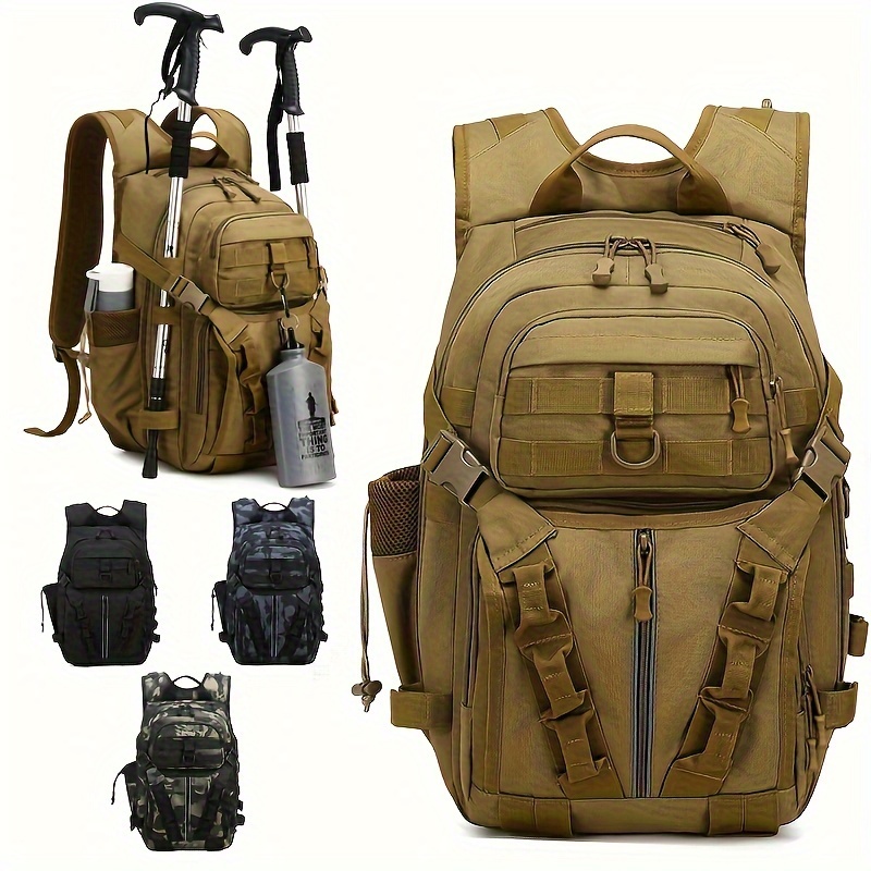 TIDEWE Sac à dos de chasse, sac de chasse étanche avec housse de pluie, sac  de jour de chasse durable de grande capacité pour fusil, archet (Next Camo  G2) - ProChasse