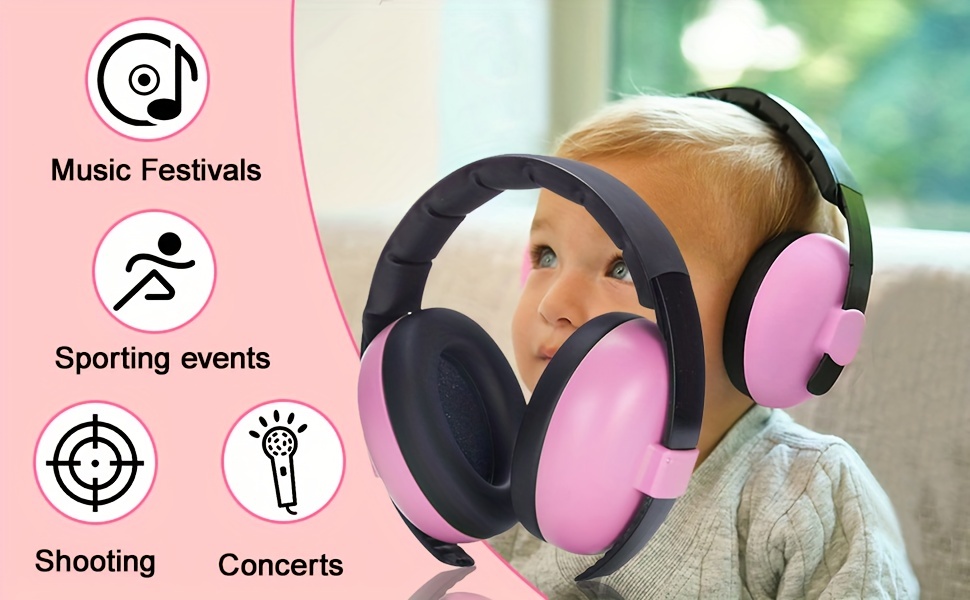 Protección Oídos Bebés Auriculares Cancelación Ruido Bebés 3 - Temu