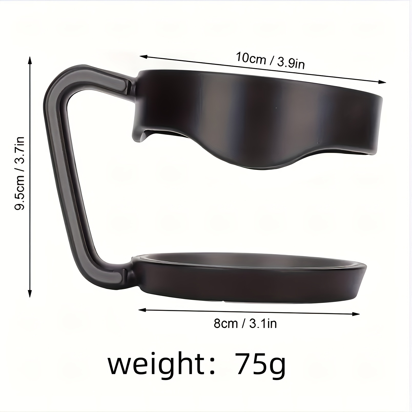 Pp Material Tumbler Handle For Water Cup Durable Spill Proof - Temu