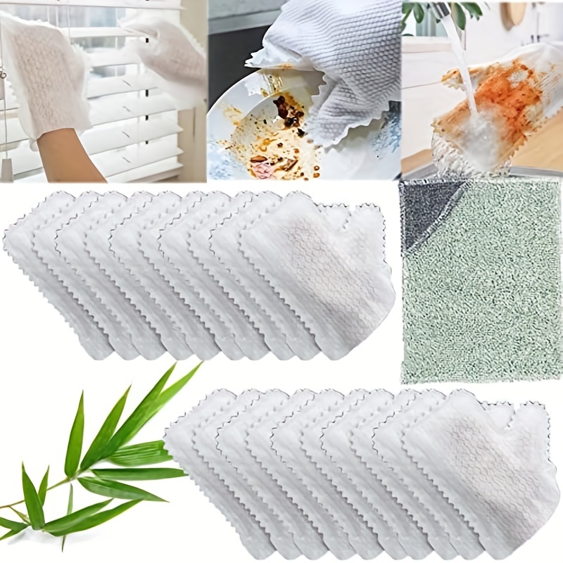 Dust Removal Gloves Fish Scale Cleaning Duster Gloves Household Cleaning Dusting  Gloves For Cleaning Dual-sided Duster