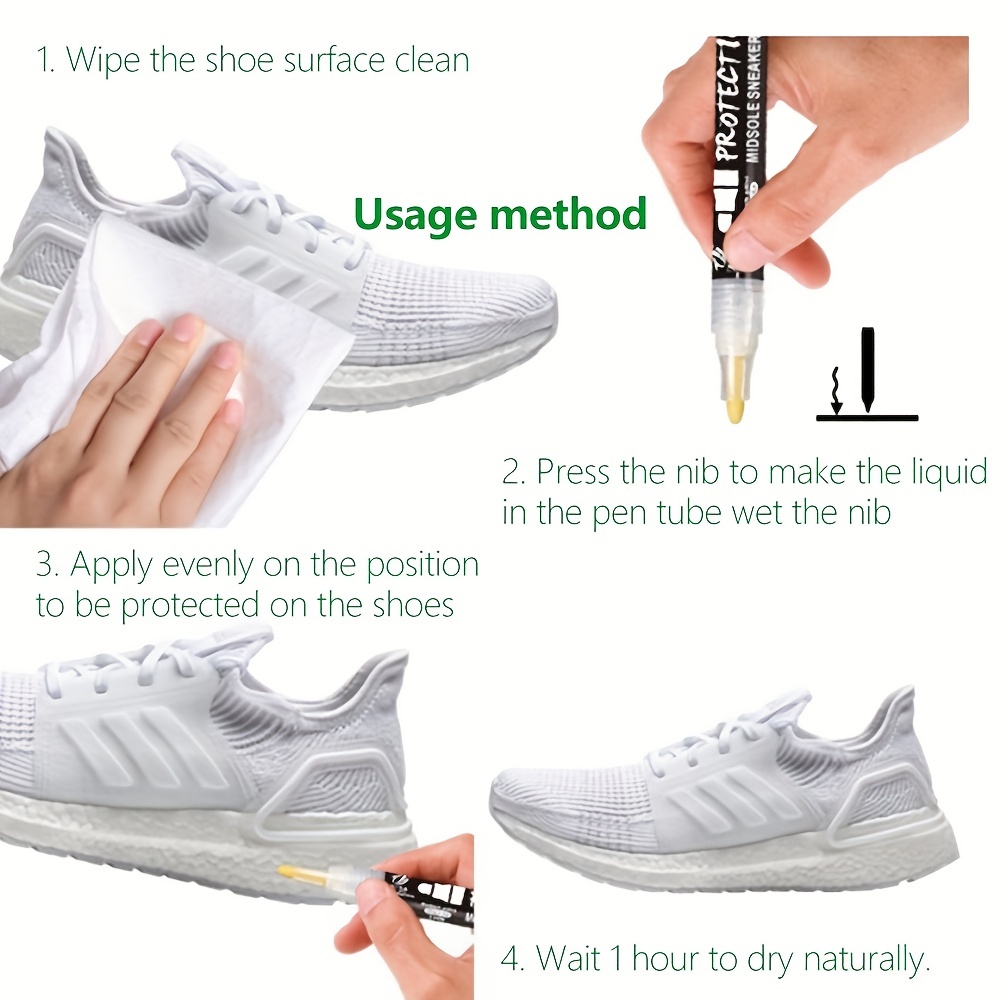 Long Lasting White Sneaker Cleaner Repair Pen For Shoe Brightening