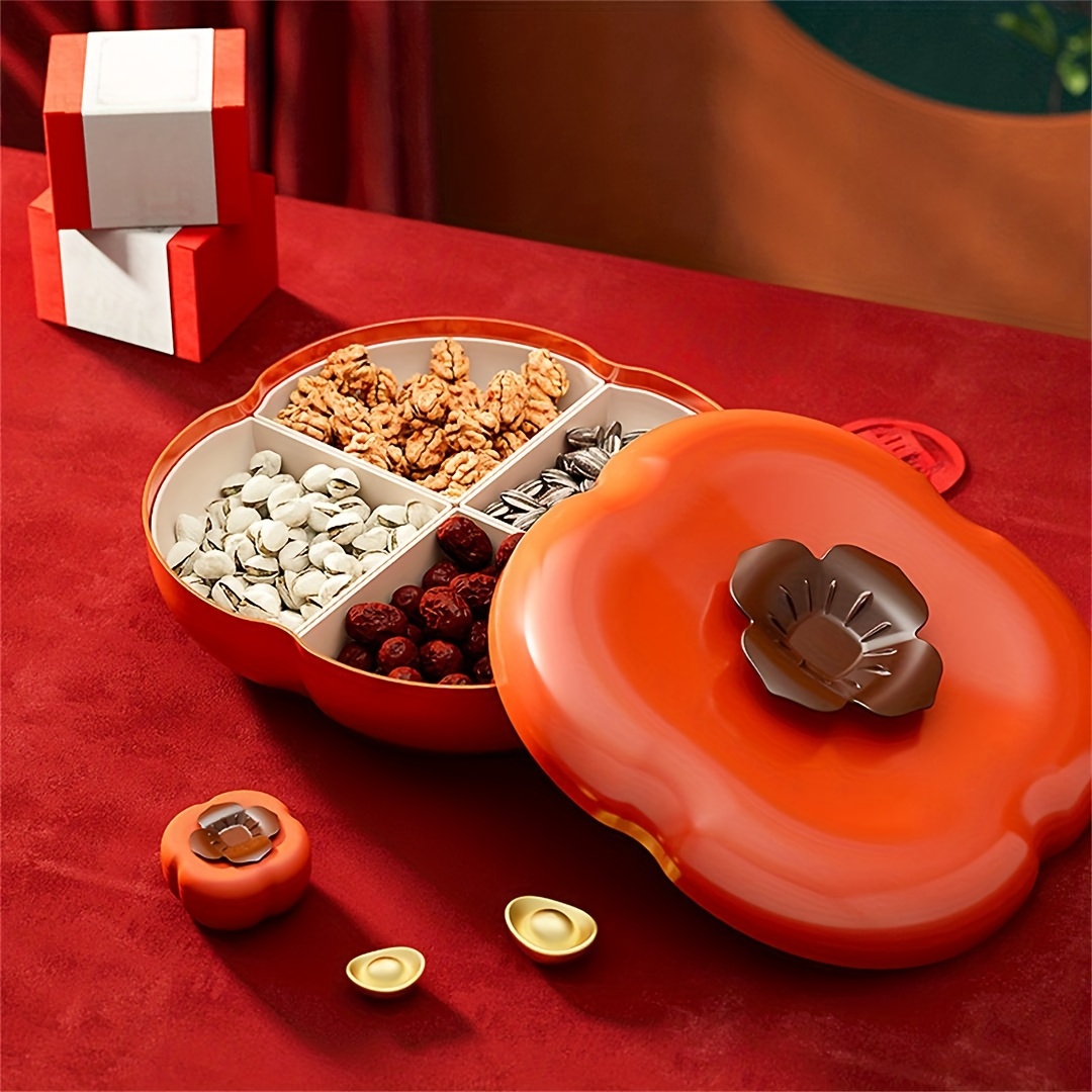 Dried Fruit Small Dish Combination Tray With Lid, Table Tray