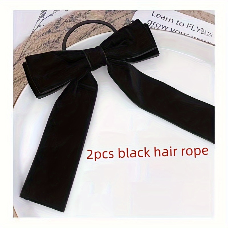 Black Hair Ribbon