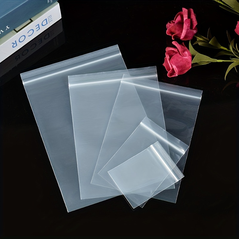400pcs Small Ziplock Bags, 2 x 3 Inches Resealable Self Sealing Zipper Clear Plastic Bags for Jewelry, Cookie, Candy, Birthday Party Self Sealing