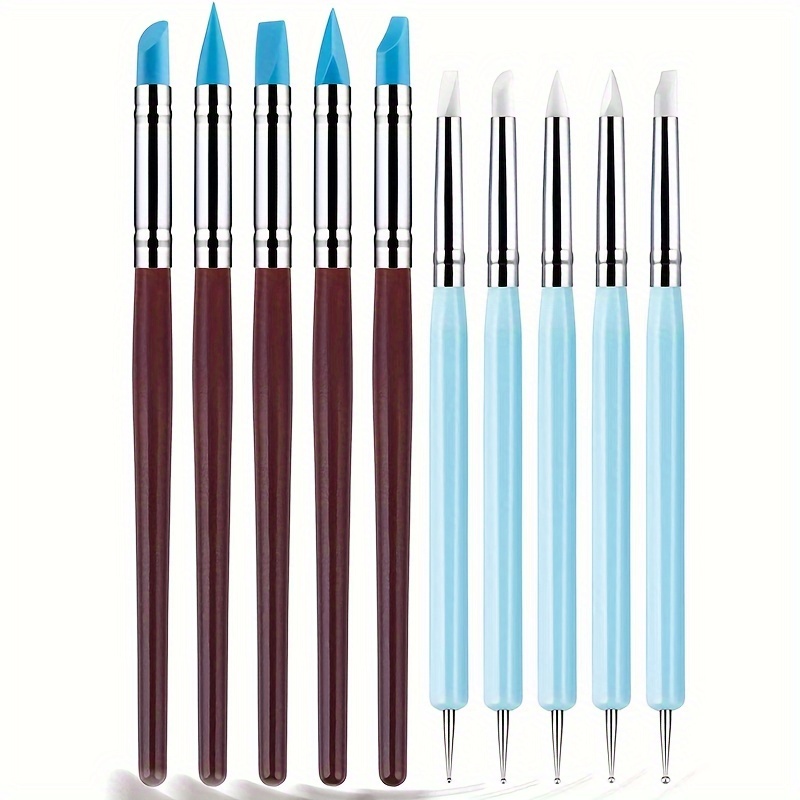 Pottery Tools Set, Including Silicone Dotting Pen, Clay Sculpting Tool, And  Pottery Crafting Tool - Temu