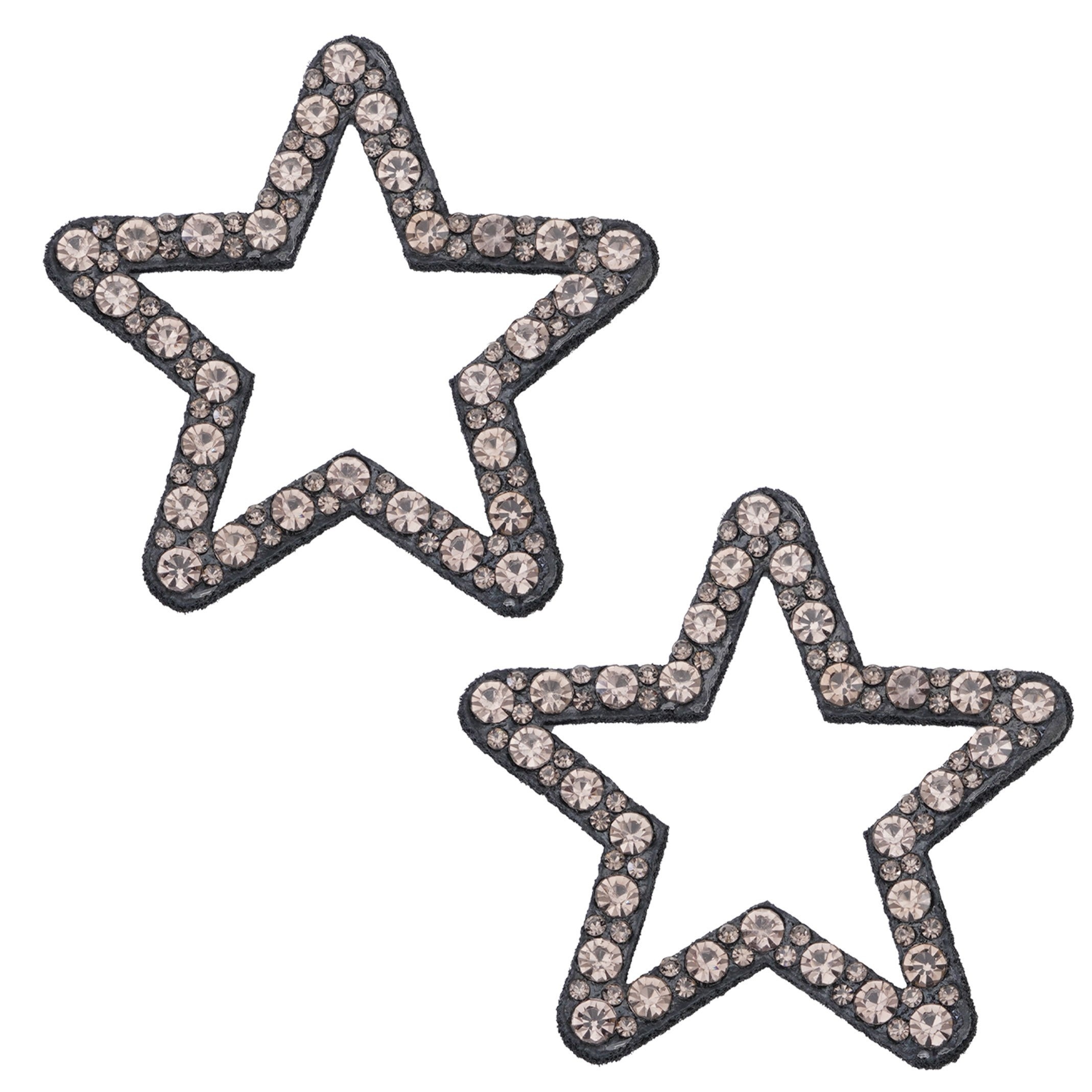 Five pointed Star Non Woven Rhinestone Stickers Diy Fabric - Temu