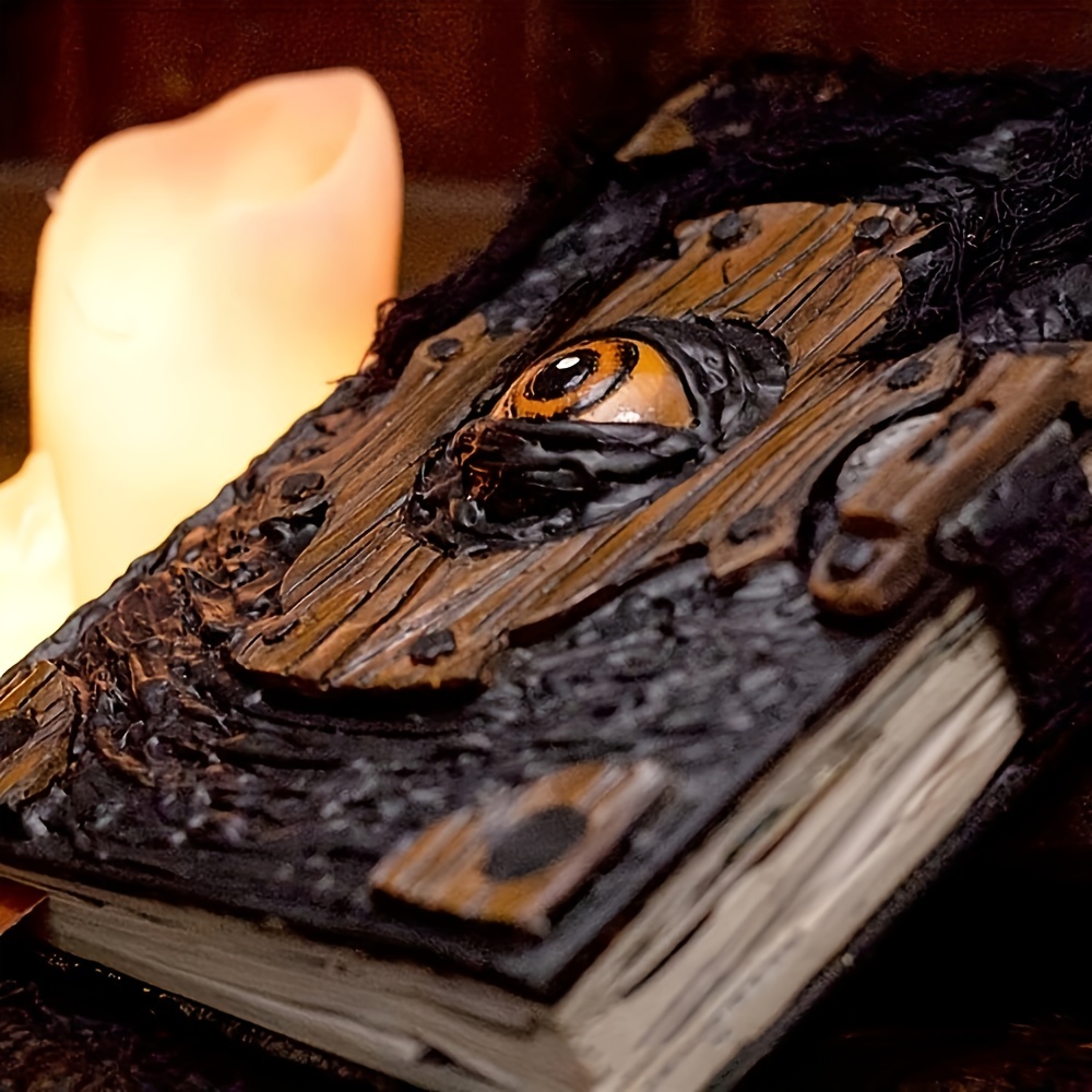 Decoration　Atmosphere　Curse　Eye　Halloween　Decor　Book　Home　Horror　Devil's　Temu