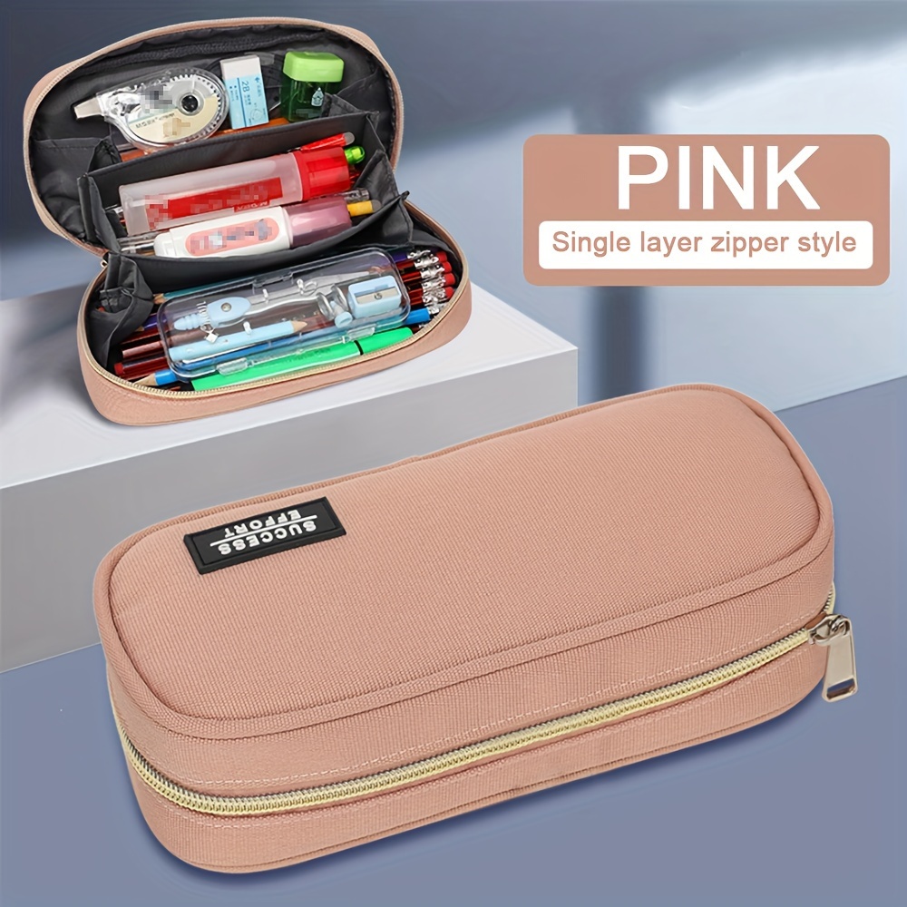 Fashionalbe Expandable Pencil Case With Compartments Large - Temu