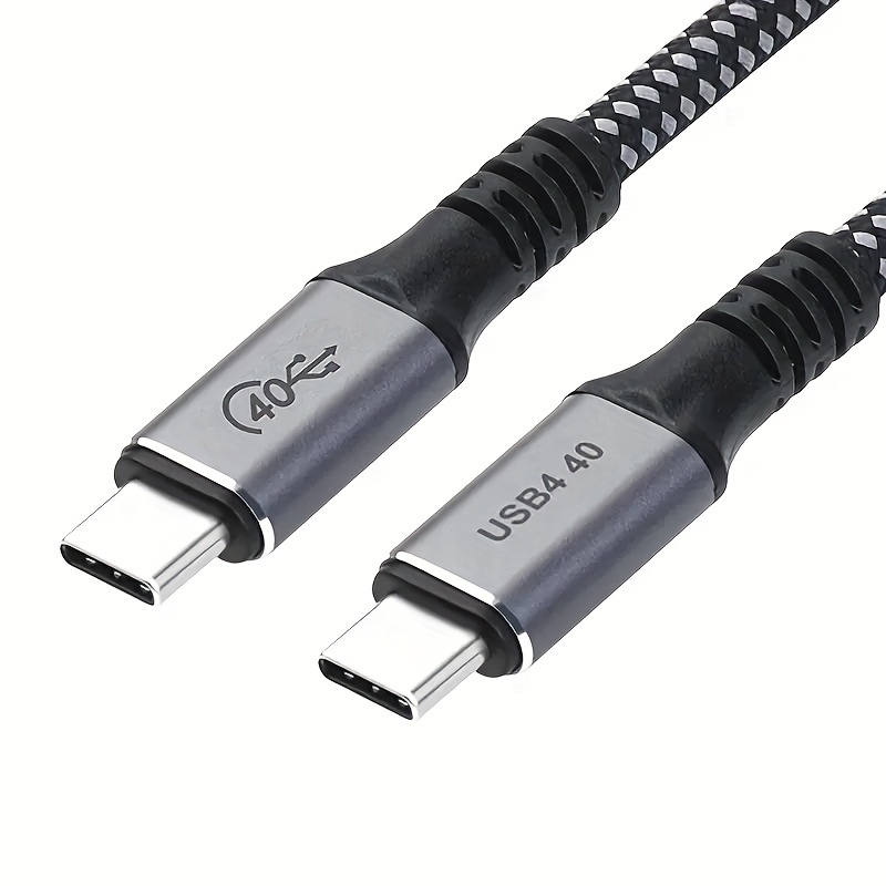 Cable Datos Hagibis Usb4 40gbps Usb C Tipo C Corto Pd 240w - Temu