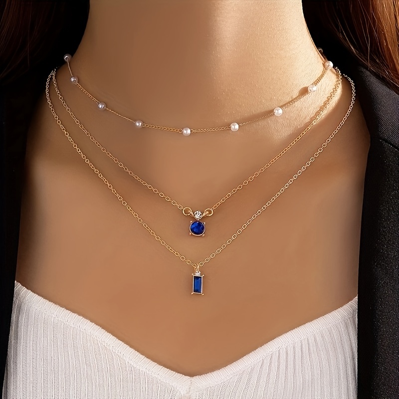 1pc, Natural Ocean Blue Aquamarine Crystal Stone Necklace Pendant Jewelry  Love Healing Crystal Gemstone Gift, Bag Pendants, Bag Charms, Car Pendants