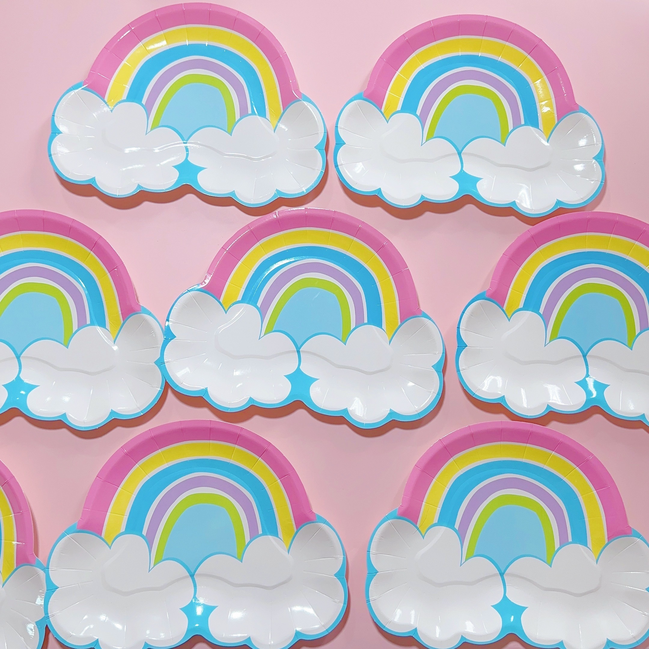 Unicorn Party Supplies Set - Rainbow Unicorn Party Decorations for