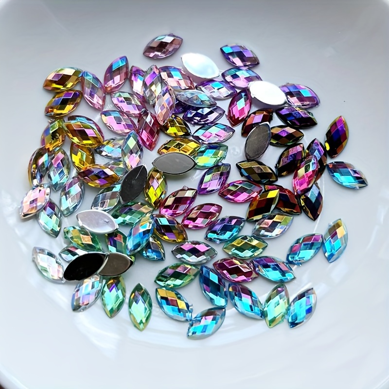 Swarovski Crystals for Nail Art in CRYSTAL AB Rhinestones for Shoes,  Glasses