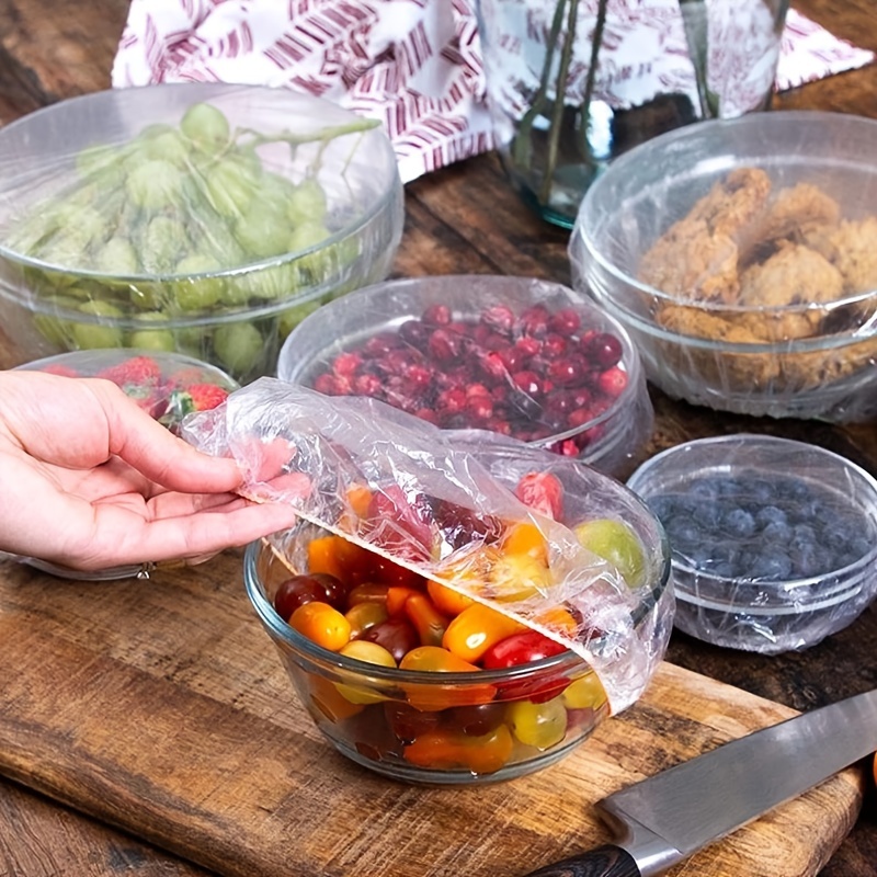 Emballage Alimentaire Jetable Anti-odeur 100 Pièces - Transparent,  Extensible Et Élastique - Parfait Pour Une Utilisation En Cuisine Et Au  Restaurant - Protège Les Restes Et Empêche La Poussière De Mouche 