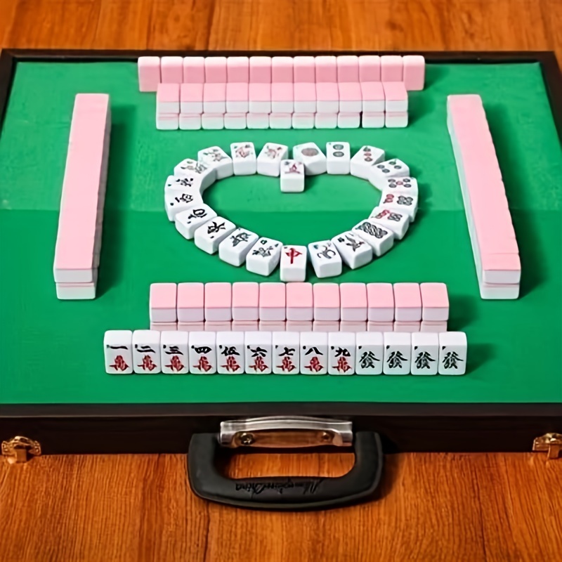 Compact Mahjong Set - Perfect For Travel And On-the-go Board Games! - Temu  France