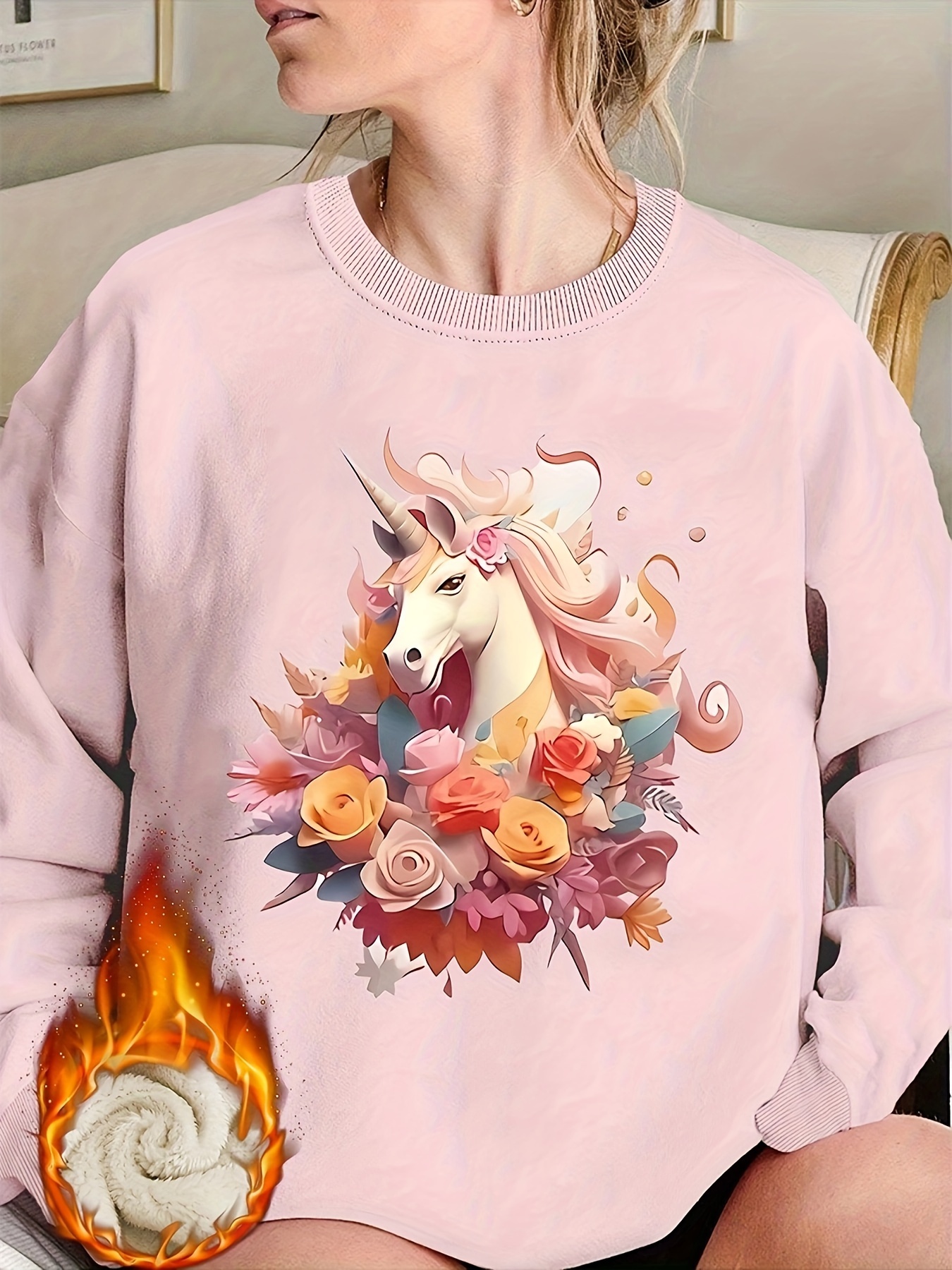 Womens discount unicorn sweatshirt