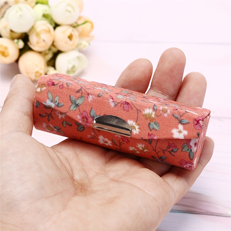 Lipstick Storage Cases With Mirror Vintage Lipstick Case Portable