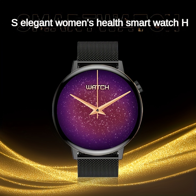 Reloj inteligente para mujer con texto y llamadas, Alexa integrado,  [monitor de oxígeno en sangre de sueño de frecuencia cardíaca 24 horas]