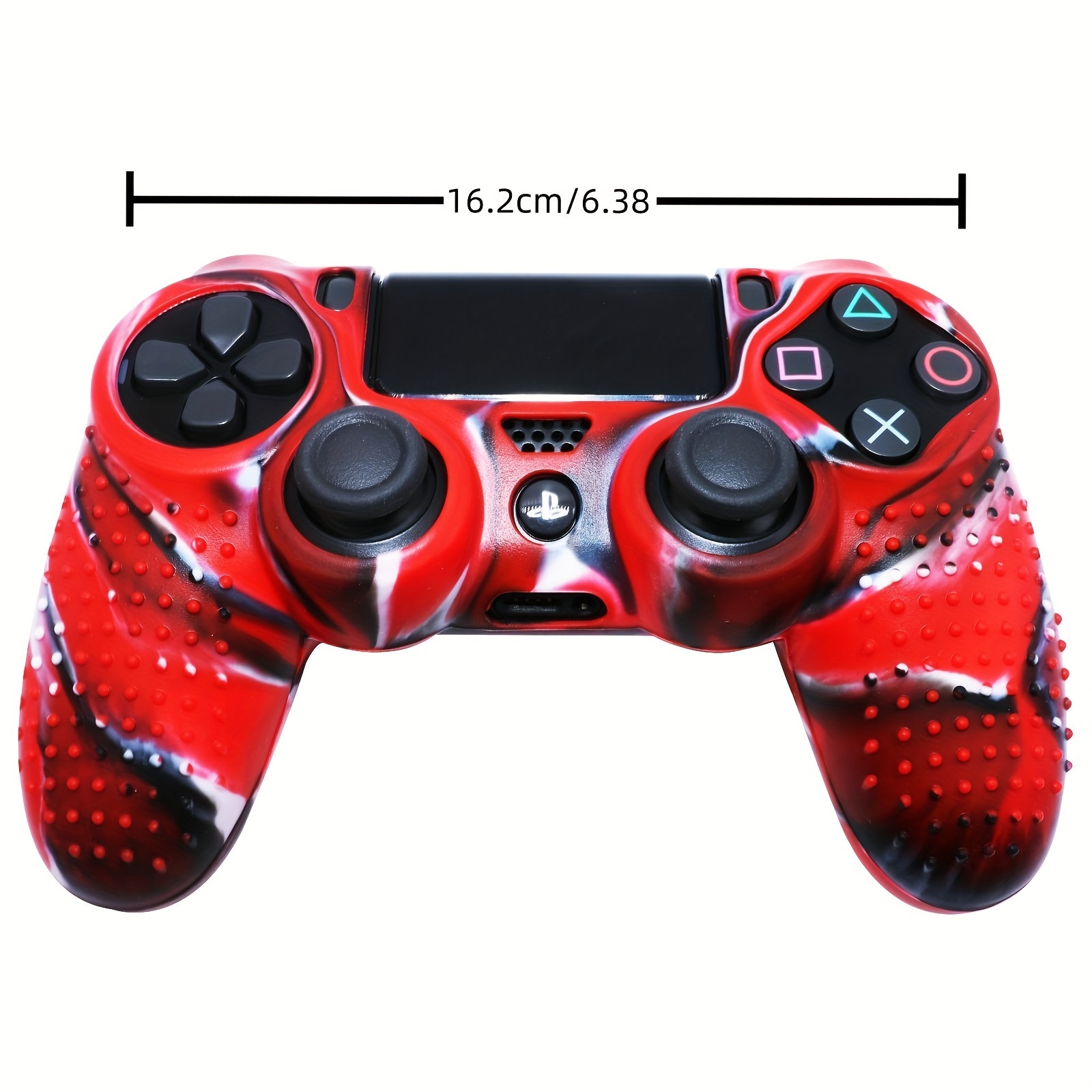 Dustproof Silicone Cover Wireless Ps4 Game Handle Controller Skin Grip Set  Protective Soft Case Playstation 4 Controller Gaming Handle - Electronics - Temu  United Kingdom
