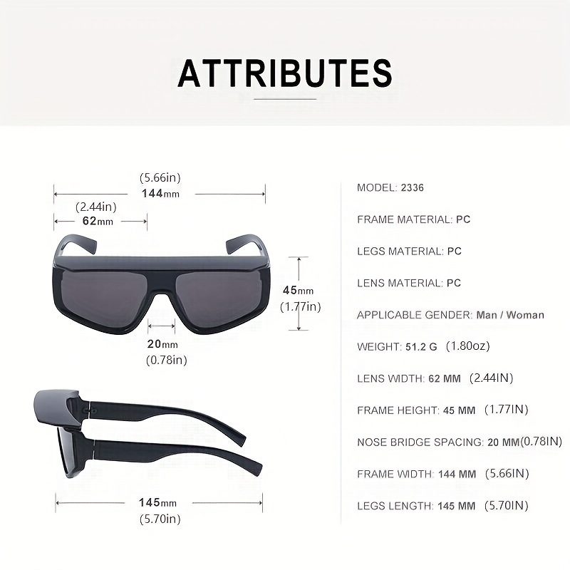 2023 New Trendy Fashionable Sunglasses With Hooded Curtain For Men And Women  Uv Protection Glasses With Case - Temu