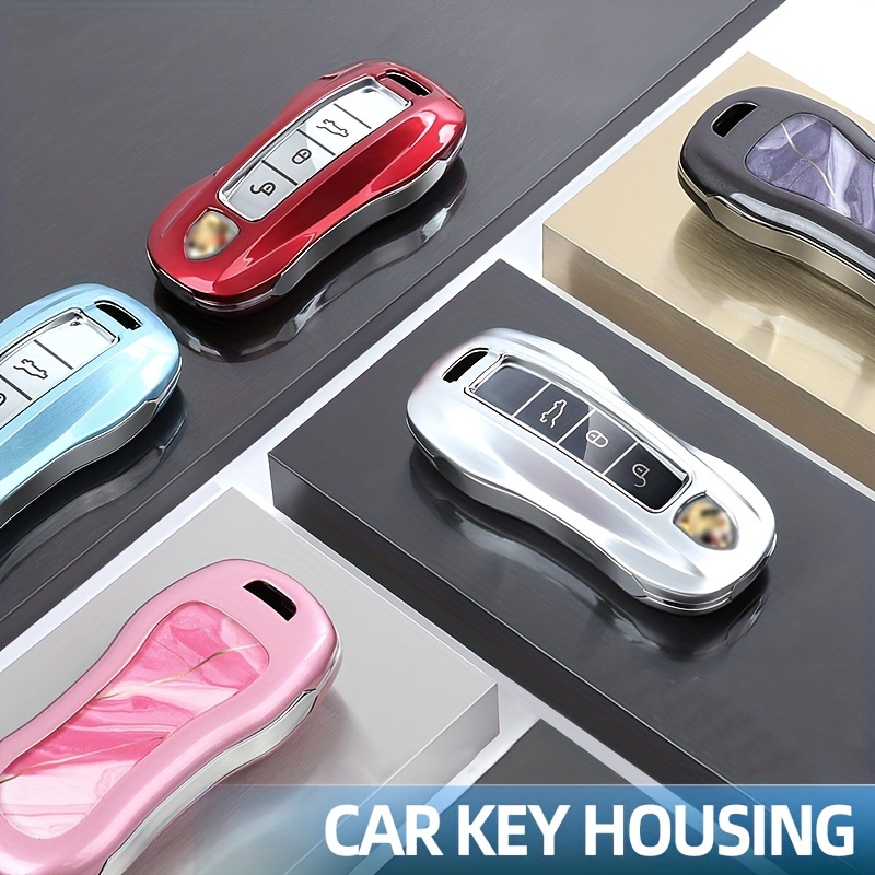 Auto Car Keychain Black Leather Business Key Chain for Key Fob and Key With  Metal Carabiner Hook, Nissan price in UAE,  UAE