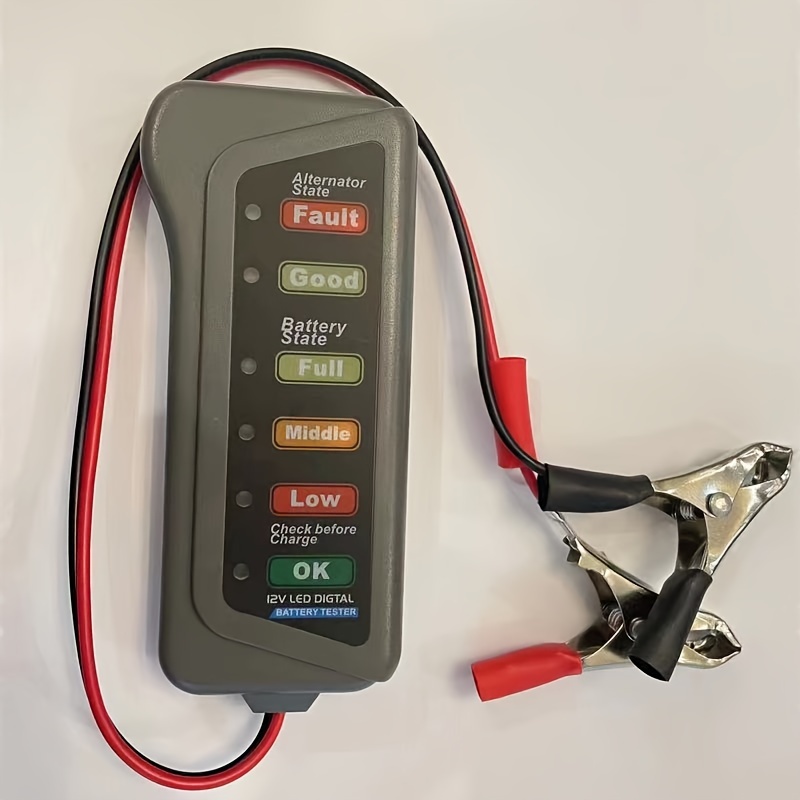 Bst60 12v Testeur Batterie Voiture Alternateur Analyseur - Temu Canada
