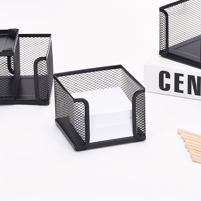 1pc Metallic Tissue Storage Box, Minimalist ABS Golden Tissue Paper Storage  Box For Desk