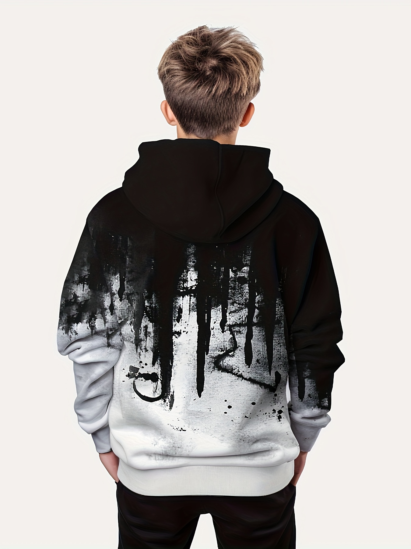 Color on sale drip hoodie