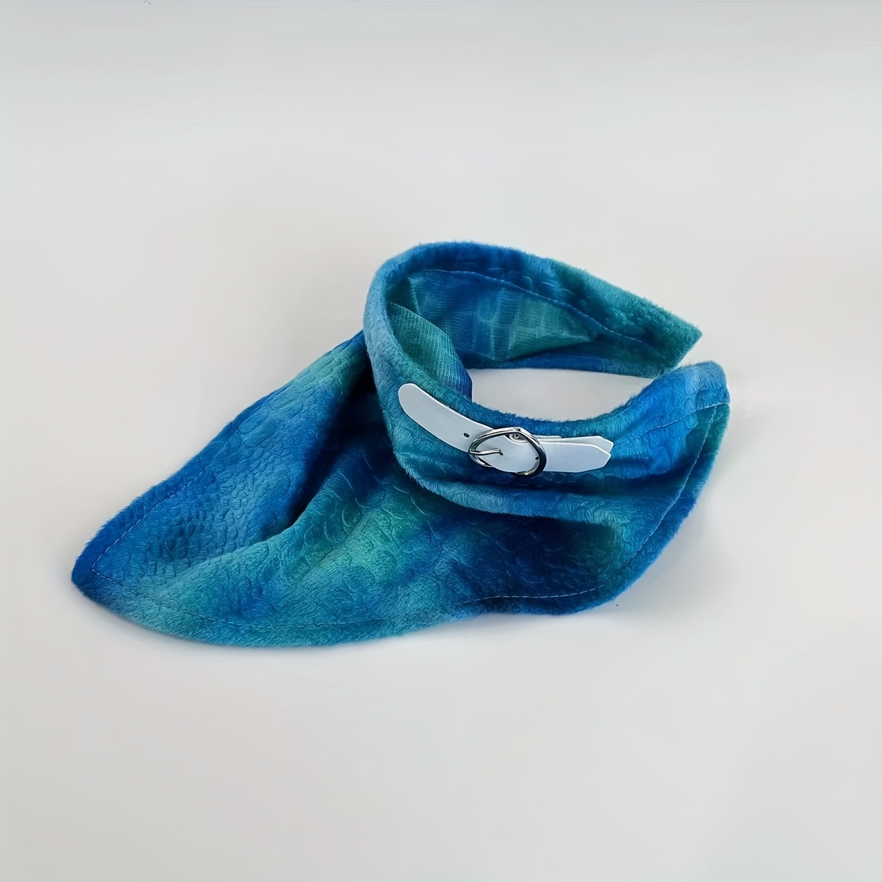 Y2K Embossed Triangle Scarf Gradient Headband Turban Bandana